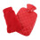 800Ml Bouillotte Main Portable Rouge En Caoutchouc Souple Réutilisable 11
