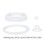 3/4pcs Water Bottle Lid Replacement Gaskets Drinking Cup-3pcs 4