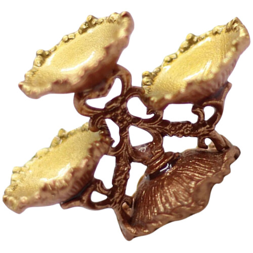 4Stk Obstteller Mini Wohnzimmerschmuck