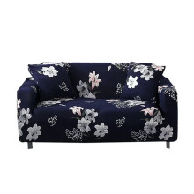 Housse de canapé imprimée, housse élastique pour canapé 3 places, motifs tendance aux couleurs vives, tissu très extensible, design unique pour