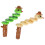 2 Stuks Grappige Slangfluit Swing Blazer Geluidmaker Feestartikel 10