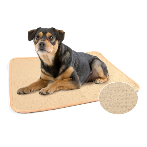 Dog Kennel Mat Small Medium Dog Pee Pad Waterproof-White1 M 2