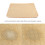 Dog Kennel Mat Small Medium Dog Pee Pad Waterproof-White1 M 6