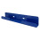 Large Steel Wheelie Bin Bracket Keep Outdoor Bins Secure-Blue 1