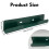 Large Steel Wheelie Bin Bracket Keep Outdoor Bins Secure-Blue 4