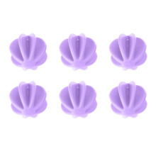 6Pcs Plastic Protein Shaker Balls For Perfect Mixing In-Purple