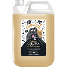 BUGALUGS Oatmeal & Aloe Vera Dog Shampoo 5 Litre dog grooming shampoo products for smelly dogs with fragrance, best oatmeal puppy shampoo,