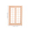 2 Stuks 1/12 Mini Huis Buitendeur 28 2
