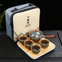 360 Degree Rotational Tea Maker, Ceramic Teapot With-Army Green