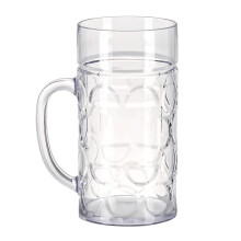 Dimpled Beer Glasses Freezer Safe Beer Glasses Wide Handle Beer Mugs Delicate Dimpled For Parties British Styles