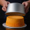 Aluminium Cookie Cake Pans with Removable Bottom Round-5 inches 7