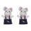 2 Stuks Gevulde Interactieve Schattige Handpop 9