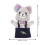 2 Stuks Gevulde Interactieve Schattige Handpop 10