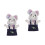 2 Stuks Gevulde Interactieve Schattige Handpop 7