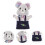 2 Stuks Gevulde Interactieve Schattige Handpop 11