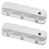 2 Stück polierte Ventildeckel aus Aluminium, GH‑ 6