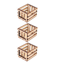12 Mini Aufbewahrungskörbe Für Miniaturhäuser Dekorative Körbe