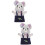 2 Stuks Gevulde Interactieve Schattige Handpop 14