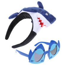 2Stk Stirnband Mit Sonnenbrille Accessoires Für Party