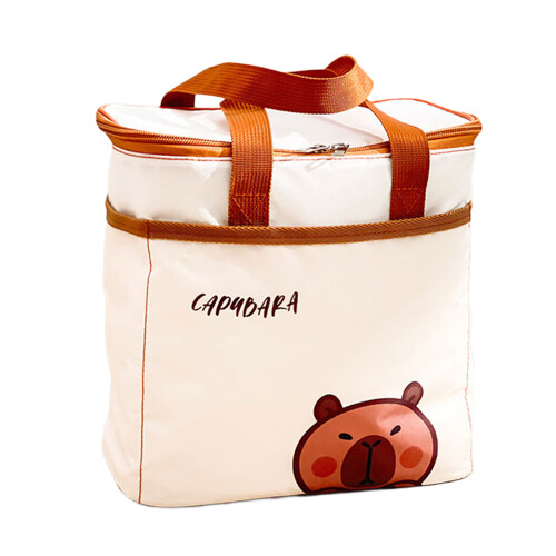 Draagbare Capybara-lunchtas, geïsoleerde voedselcontainer met-3