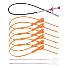 Spek Clologger Tool, Sink Clog Remover 9x Bathtub Snake Hair Clog Remover for Bathroom