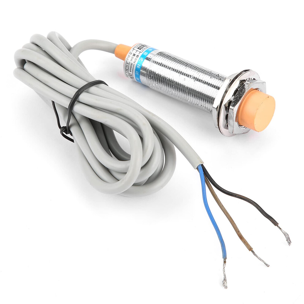 3Wire Capacitive Proximity Switch, Tubular Inductive Proximity Switch, Detection Distance, Proximity Sensor Npn Nc Isolator/Load Switch, Grey 9001264166106