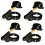 Bouchons de bouteilles de bière, casques, conceptions-4 noirs 1