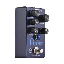 MOSKYAUDIO Gitarreneffektpedal G III BLAU Lila