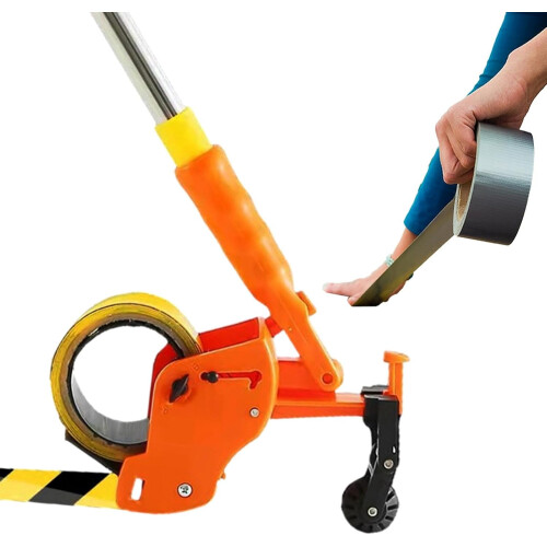 Masking Tape Applicator, Painter's Tape Applicator  Versatile Solution for Floor Marking, 15.5 x 7.5 x 25 cm 1