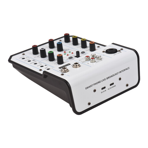 Audiomixer, 3-Kanal-Mischpult, 48 V 1