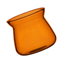 Delicate Heat Resistant Glass Tasting Cup With-amber Coffee cup