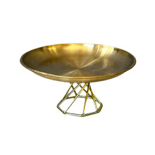 Stainless Steel Tray for Food Presentation Decorative-gold