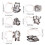 6pcs Cats Themed Cookie Cutters Embosser Ideal for Baking and 3