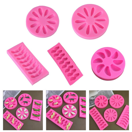 Melon  Peanut Silicone Molds Fondant Chocolate Molds-Type A 2