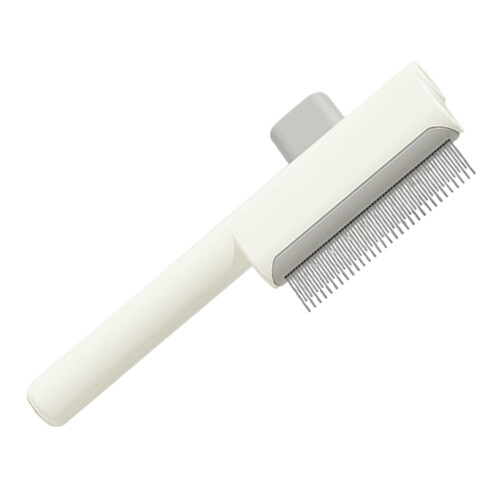 Professional Grooming Comb Fine-White Long and short tooth