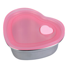 Edelstahl-Kuchenbox in Herzform, stabile-350 ml