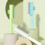 Professional Grooming Comb Fine Tooth-Green Fine tooth model 5