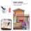 5 Sets Mini , Dekorative Badezimmer Zubehör 10