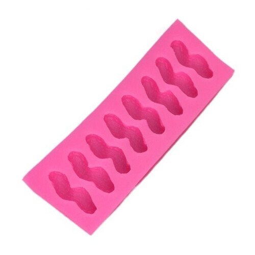 Melonen-Erdnuss-Silikonformen, Fondant-Kuchenformen,-Typ D