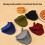 Topflappen, Küchen-Silikonhandschuhe, kleine-Rot 2