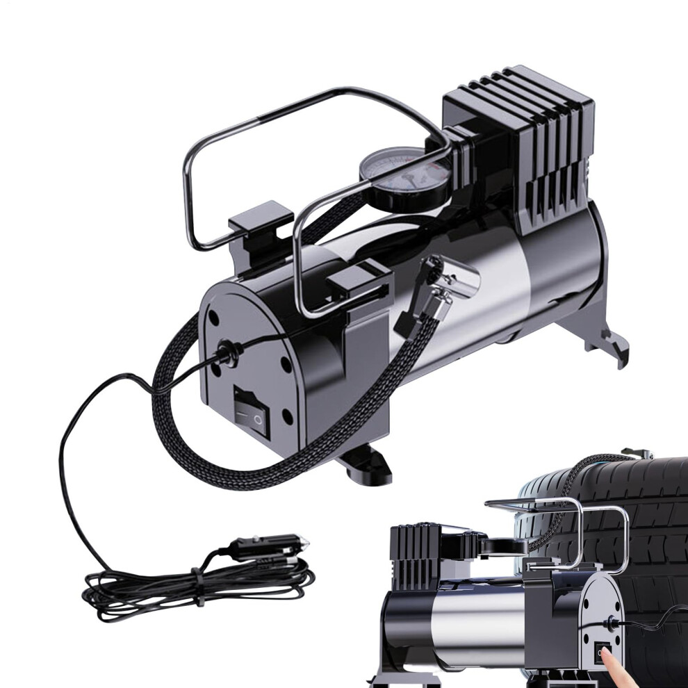 Tire Inflator Portable Air Compressor Powerful Pump For Balls, Travel, Commuting 9119770045065