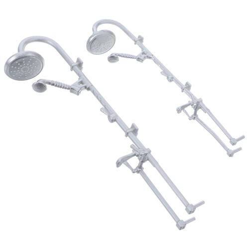 8 Teile Puppenhaus Möbel Duschaccessoires 1