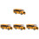 4 Stuks Mini Speelgoed Educatief Model Terugtrek Auto 3