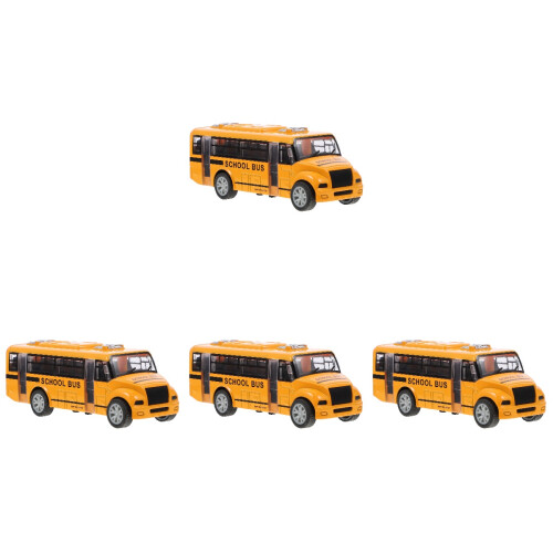 4 Stuks Mini Speelgoed Educatief Model Terugtrek Auto 2