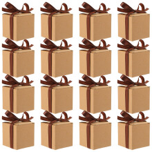 100 Sets Geschenk Kraftpapierbox Für Süßigkeiten Und