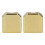 2PCS Metronom Slider Edelstahl Mechanische 1