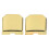 2PCS Metronom Slider Edelstahl Mechanische 2