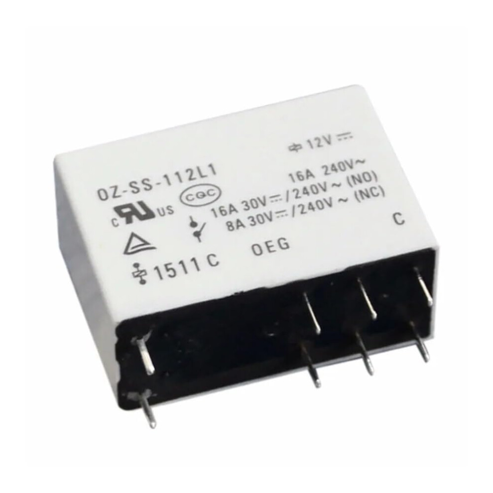 10Pcs Te Ozss112l1 8Pins 12V 16A Power Relay Control Relays 9001264168568