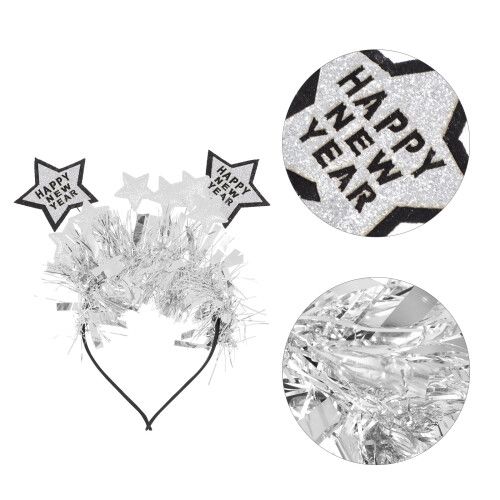 Kopfschmuck Für Silvesterparty Sternform 2