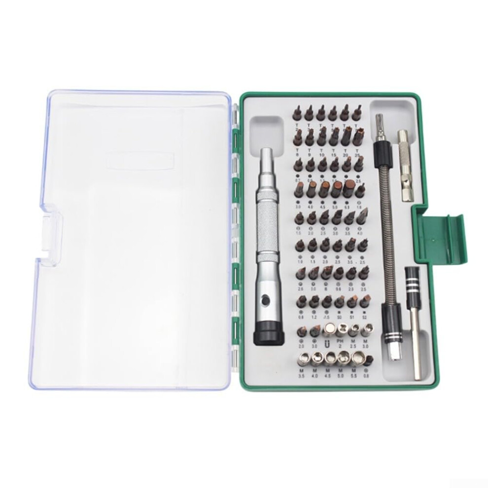 64In1 Multifunctional Screwdriver Set For Diy Projects, Ergonomically Shaped Handle For Improved Control During Repairs 9001264168605